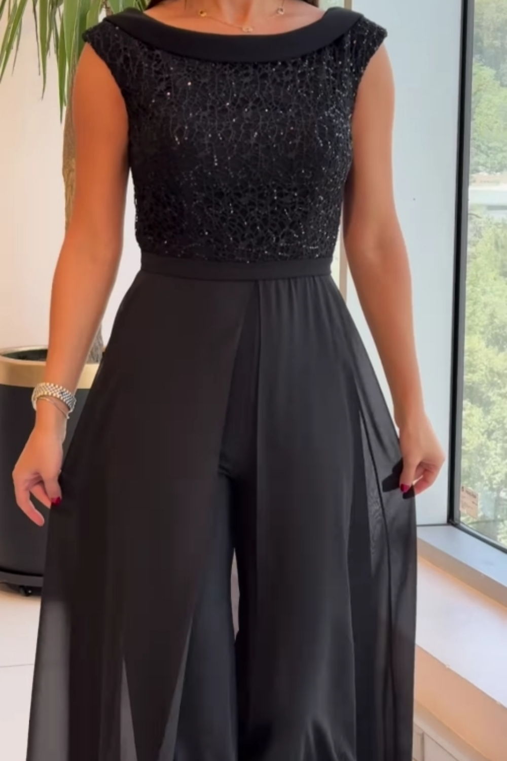 Louna | Combinaison sans manches stylée