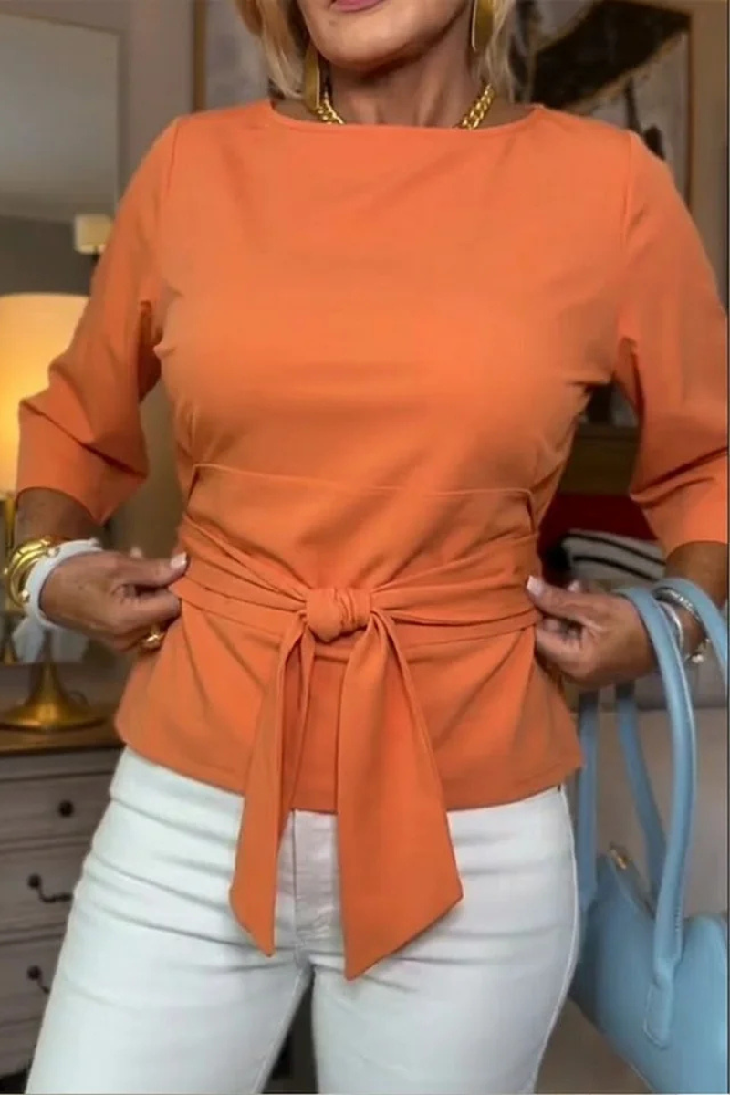 Daria™ | Haut Élégant À Taille Nouée