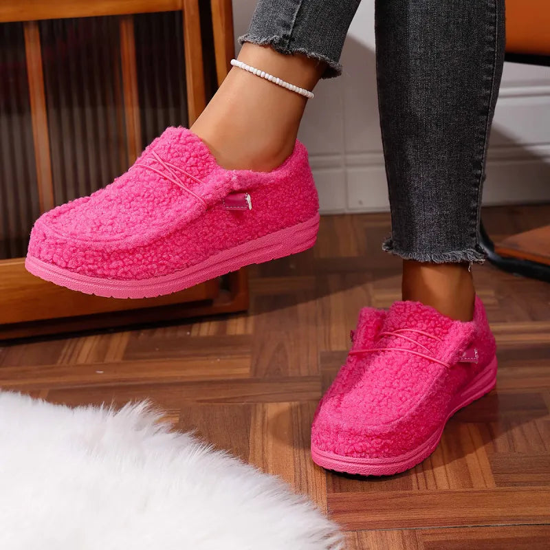 Luna | Chaussons Teddy Chauds