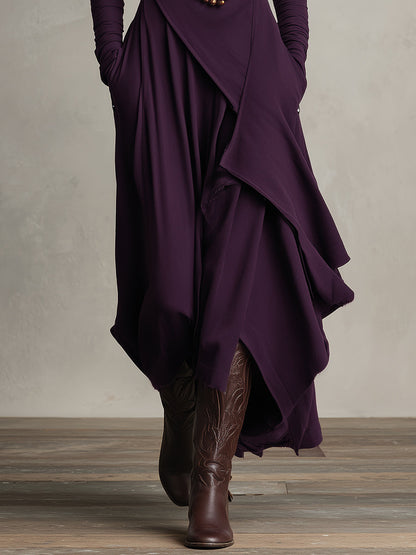 Nori™ | Moderne Robe Maxi Fluide
