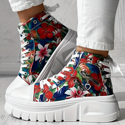 Elin™ | Baskets Orthopédiques Hautes en Jean