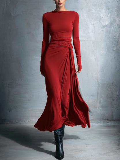 Veya™ | Robe Maxi Fluide Élégante
