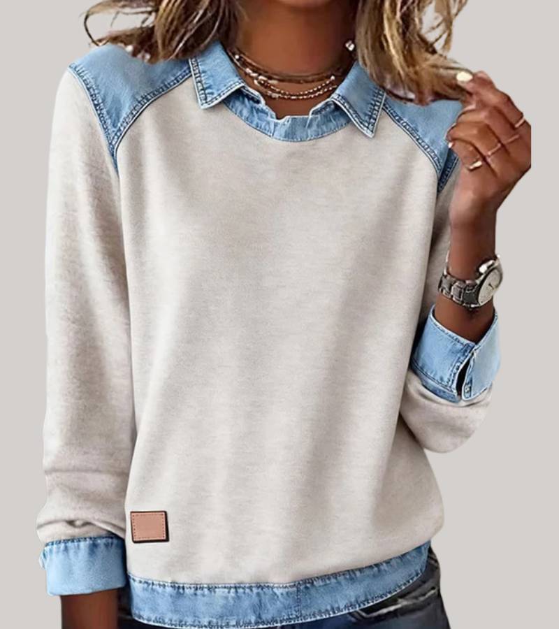 Nomi™ | Pull en Denim Confortable