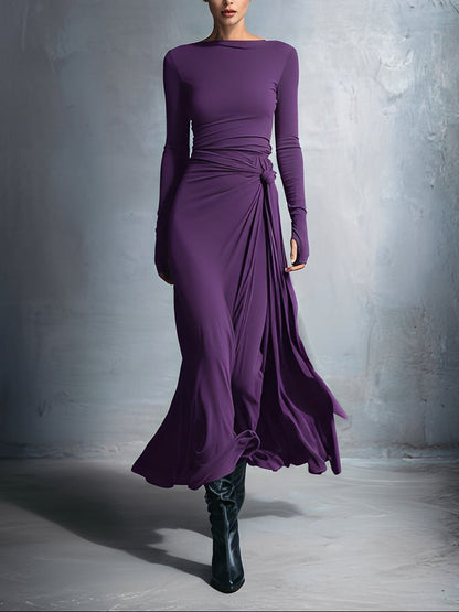 Veya™ | Robe Maxi Fluide Élégante