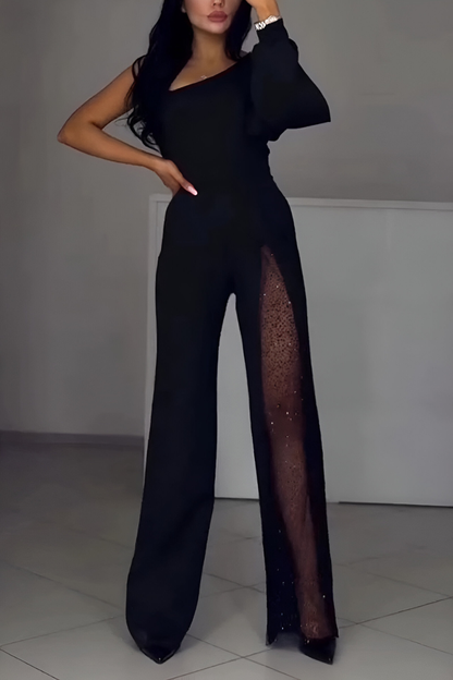 Ines | Combinaison moderne à jambes larges