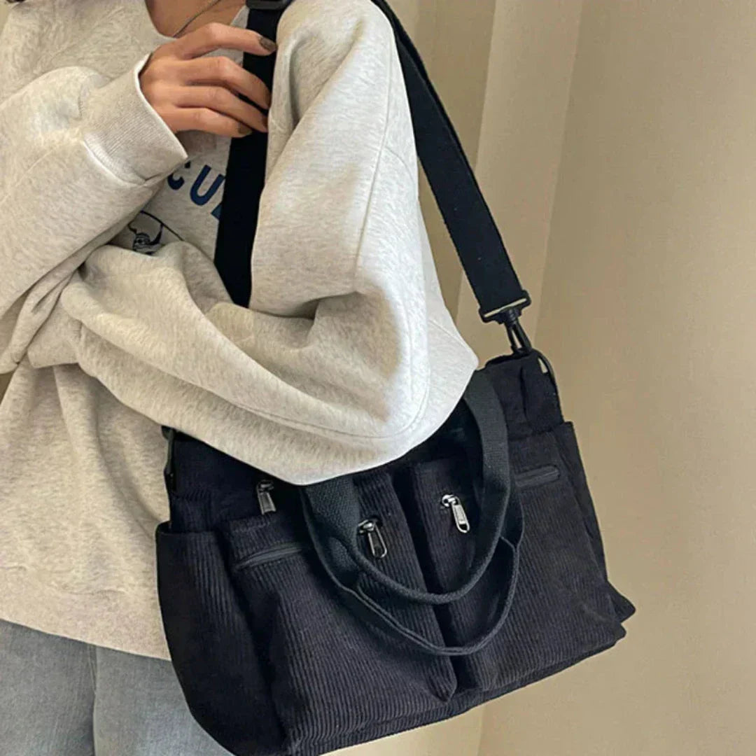 Urban™ | Sac à bandoulière en velours côtelé