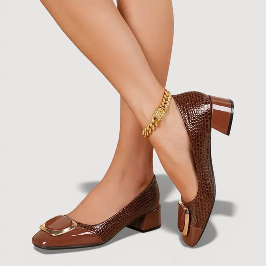 Vika™ | Talons En Cuir Orthopédiques Élégants Et Confortables