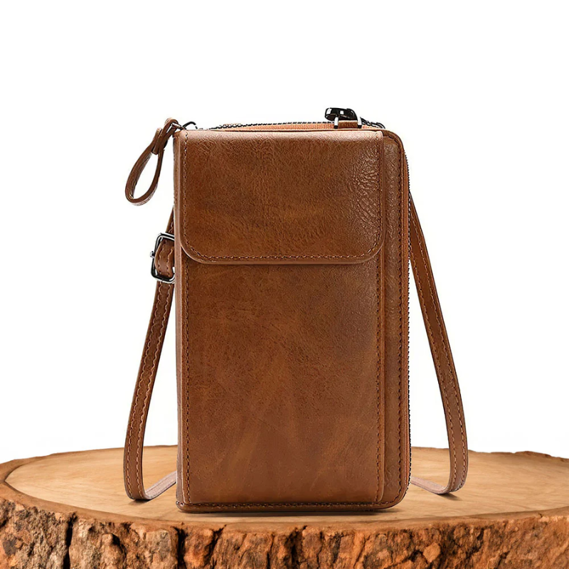 Le Compact Chique de Nicole | Sac à Main en Cuir Vegan