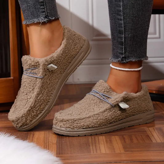 Luna | Chaussons Teddy Chauds