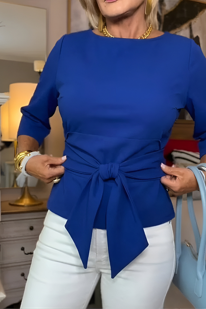 Daria™ | Haut Élégant À Taille Nouée