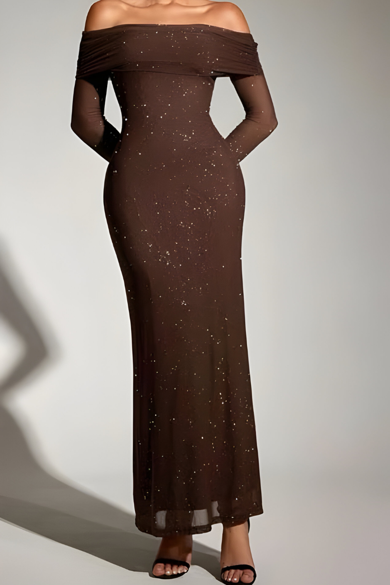 Nareen™ | Robe maxi étincelante raffinée