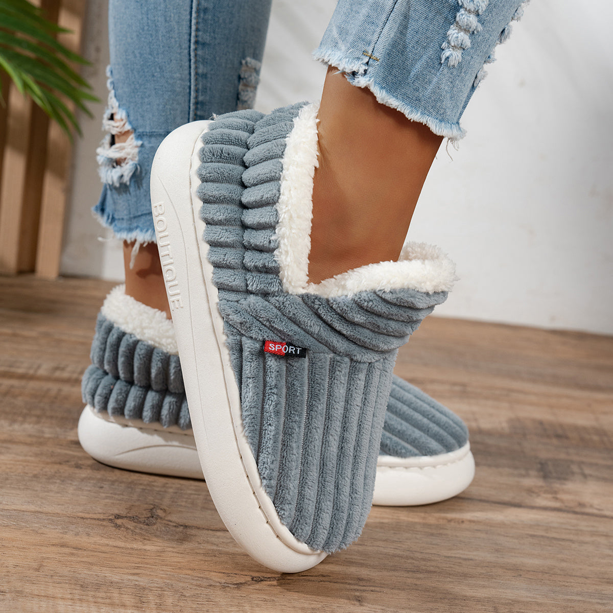 Mira™ | Chaussons Doux de Lounge