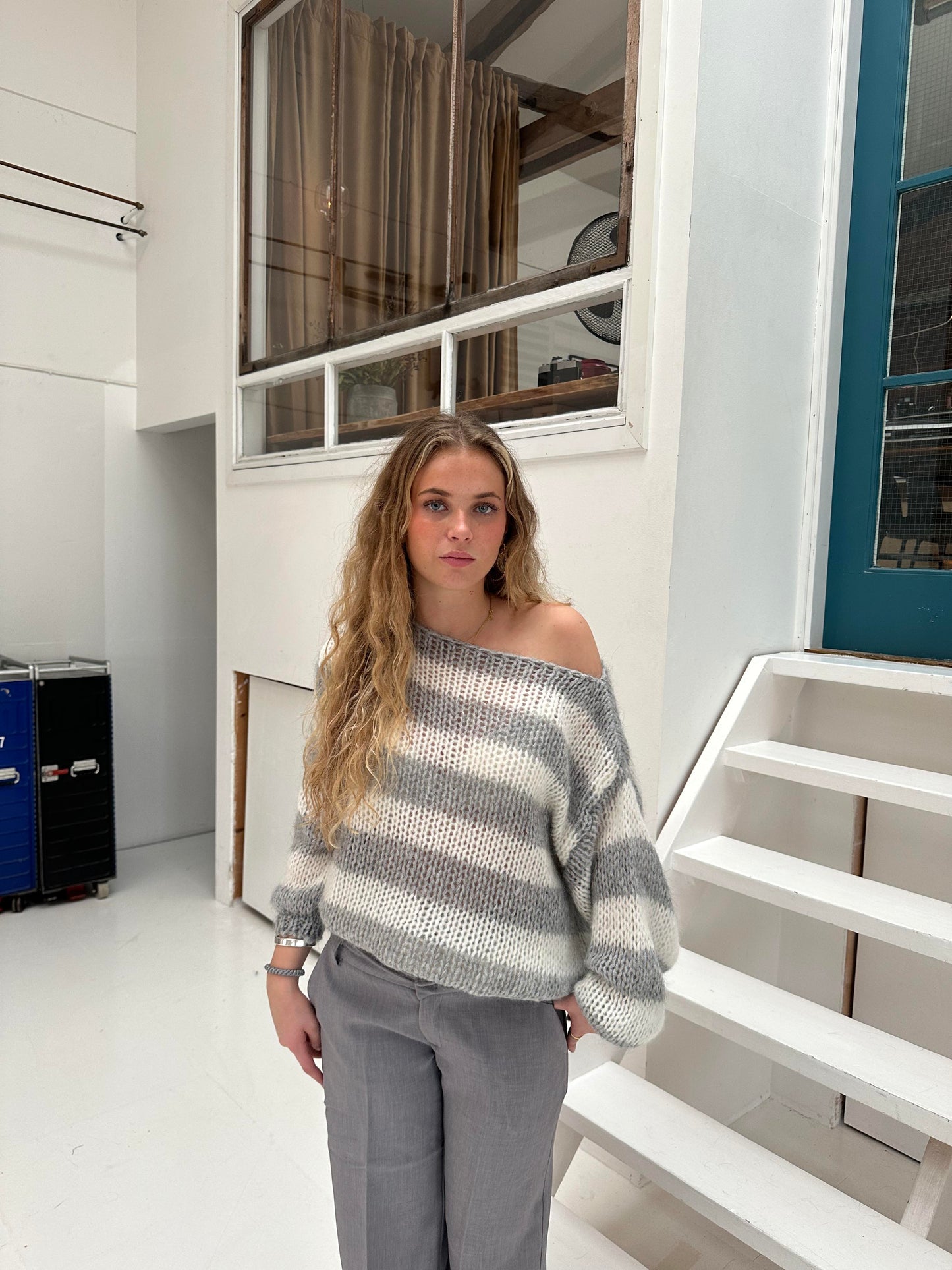 Ivy | Pull rayé