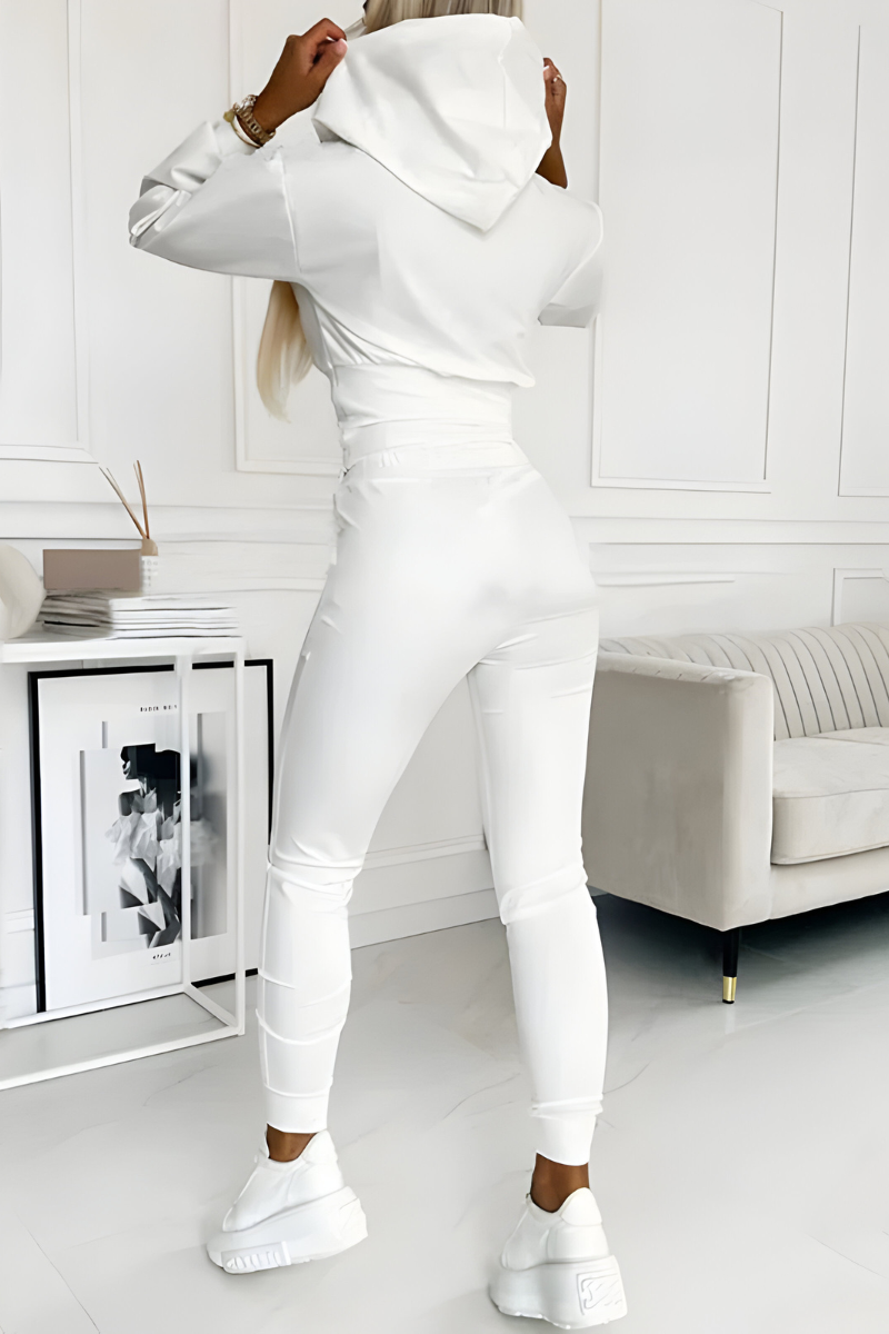 Nova™ | Ensemble de joggers taille haute élégant