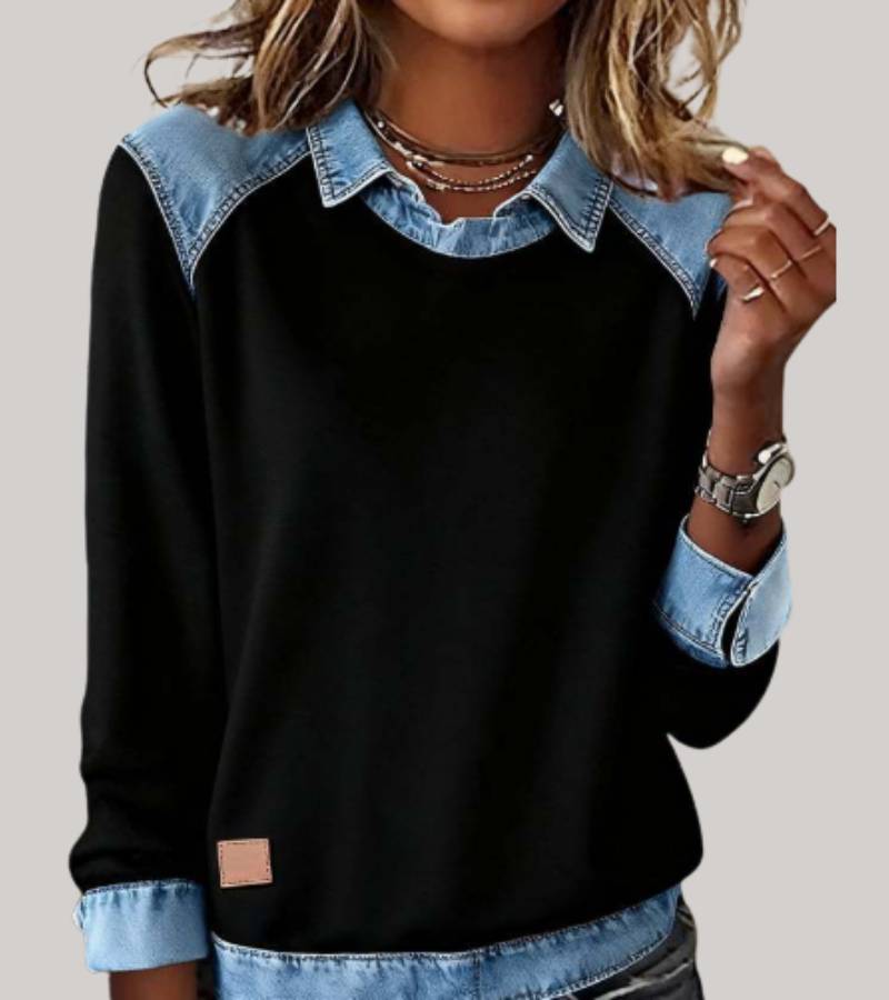 Nomi™ | Pull en Denim Confortable