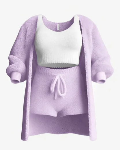 Lucia’s™ | Ensemble de Pyjama Confortable 3 Pièces