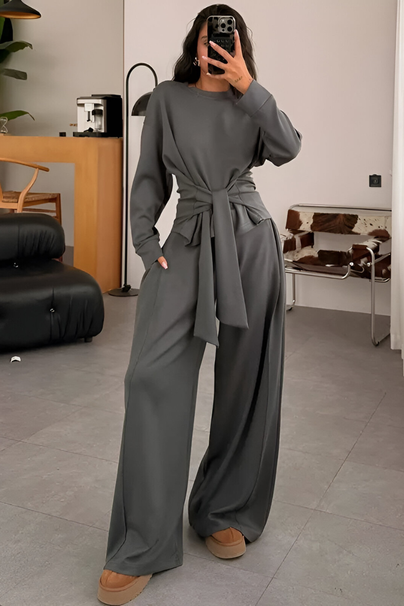 Meli™ | Combinaison Moderne à Jambes Larges