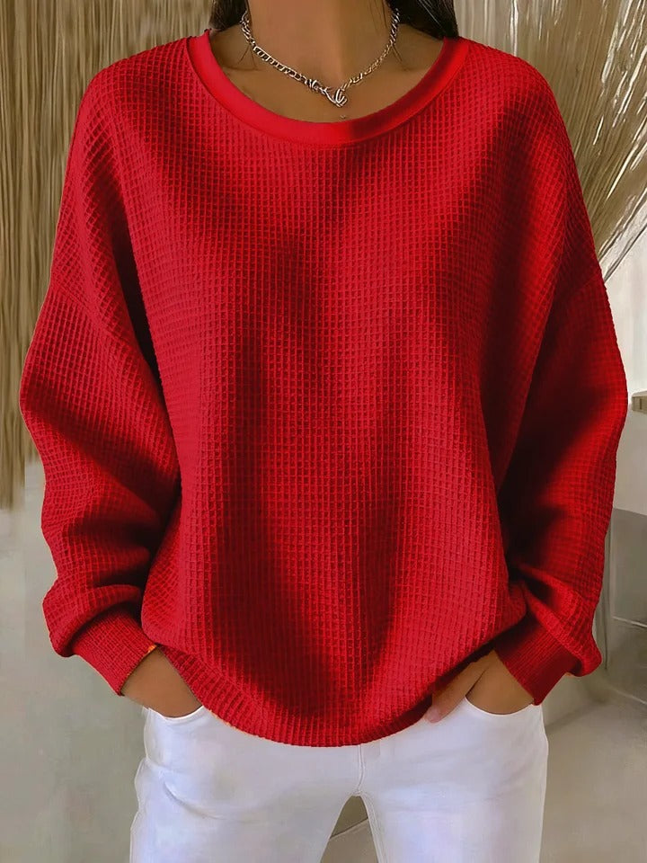 Sari™ | Pull Décontracté à Maille Texturée