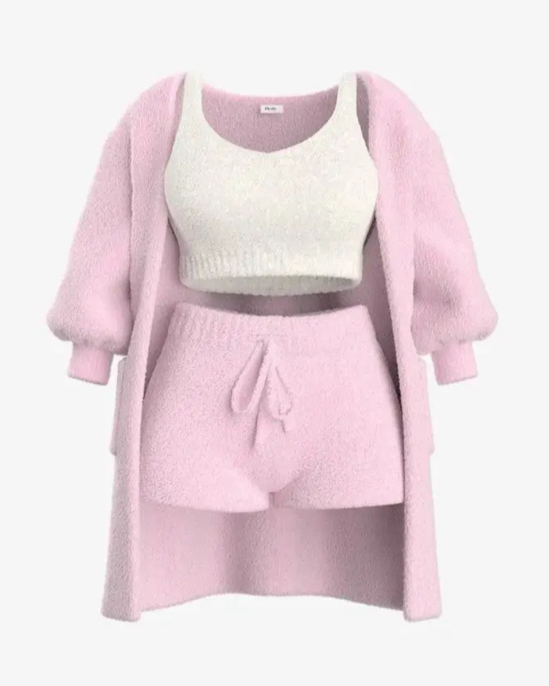 Lucia’s™ | Ensemble de Pyjama Confortable 3 Pièces