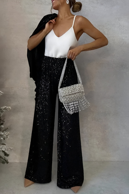 Zami™ | Ensemble Deux Pièces Élégant en Sequins