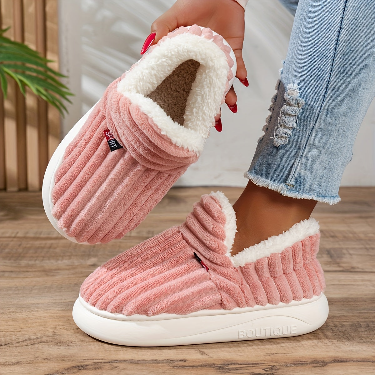 Mira™ | Chaussons Doux de Lounge