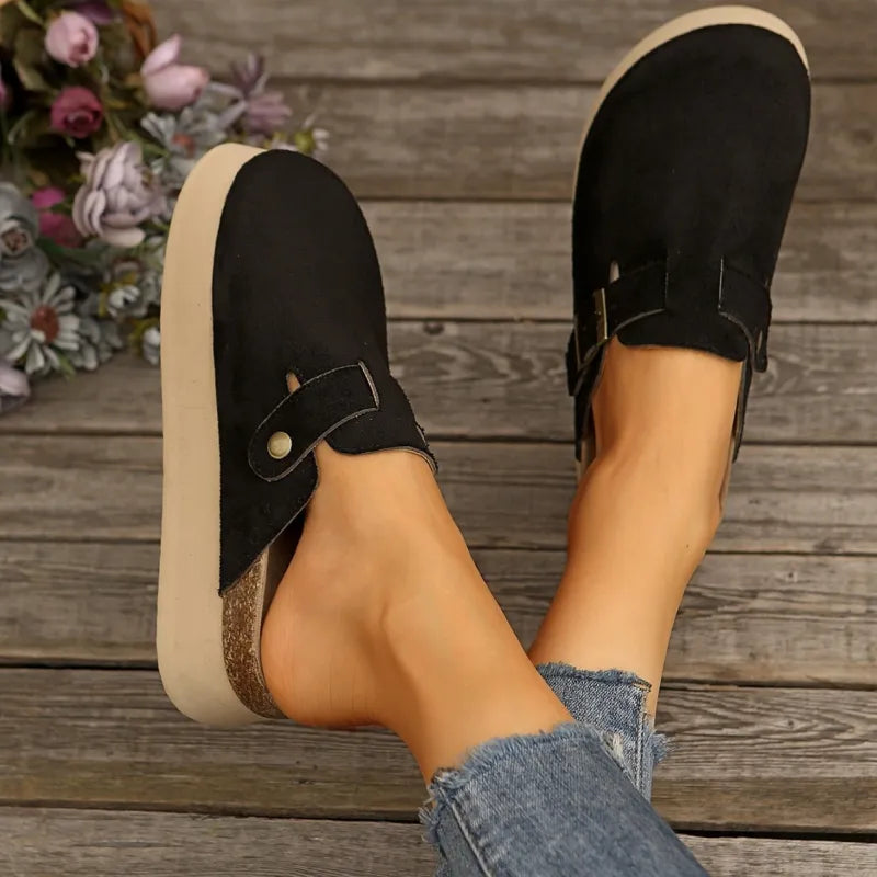 Amélie | Mocassin en daim