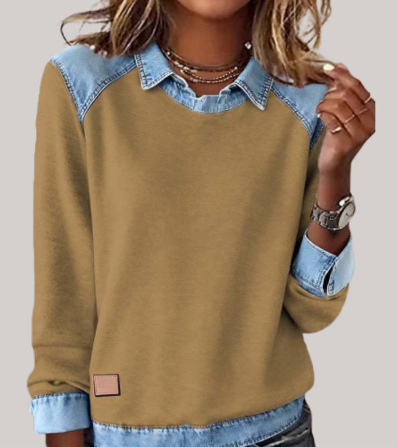 Nomi™ | Pull en Denim Confortable