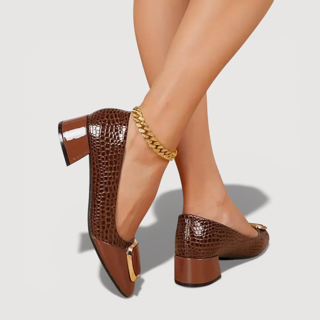 Vika™ | Talons En Cuir Orthopédiques Élégants Et Confortables