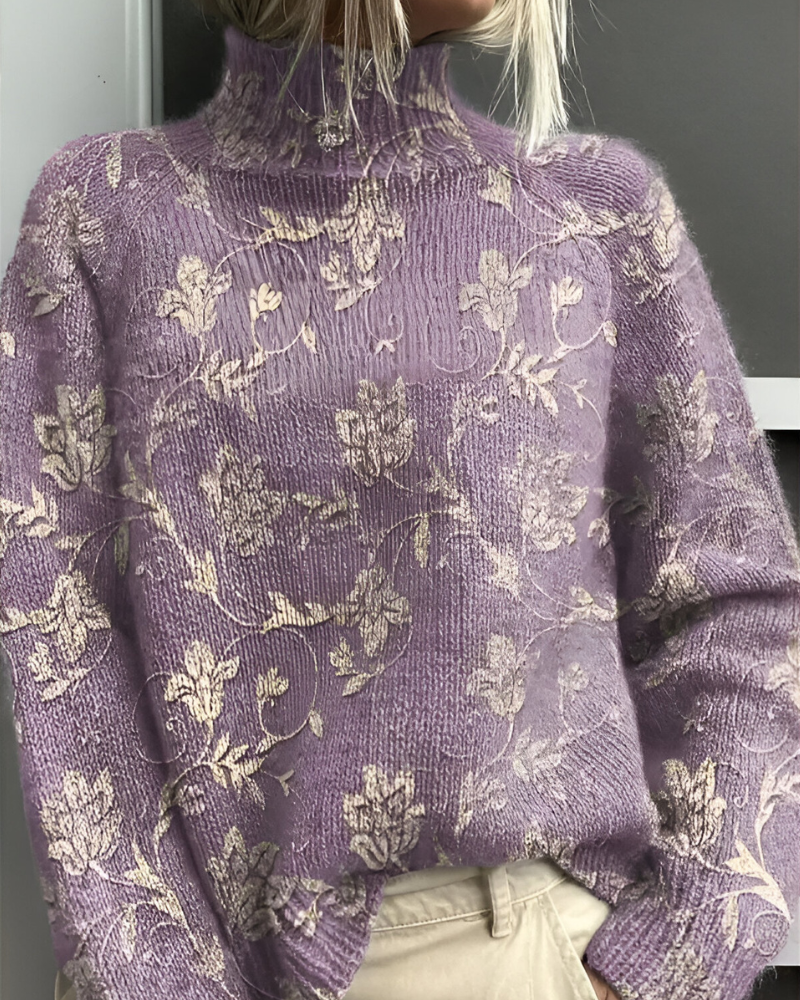 Edda™ | Pull Tricoté Graphique Casual
