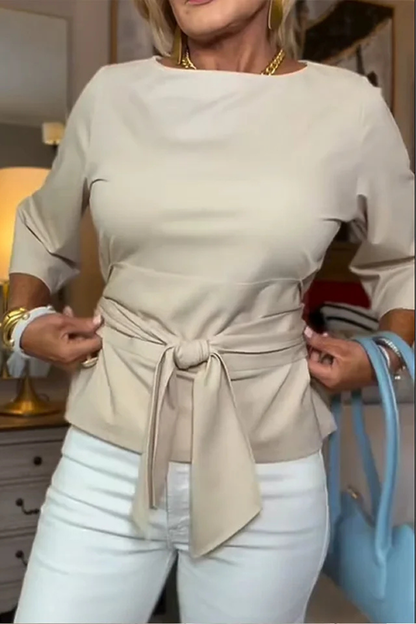 Daria™ | Haut Élégant À Taille Nouée