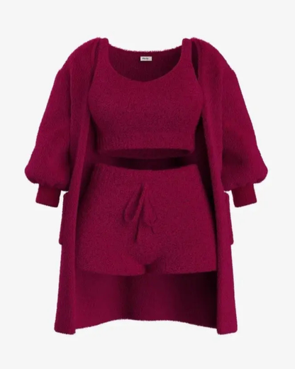 Lucia’s™ | Ensemble de Pyjama Confortable 3 Pièces