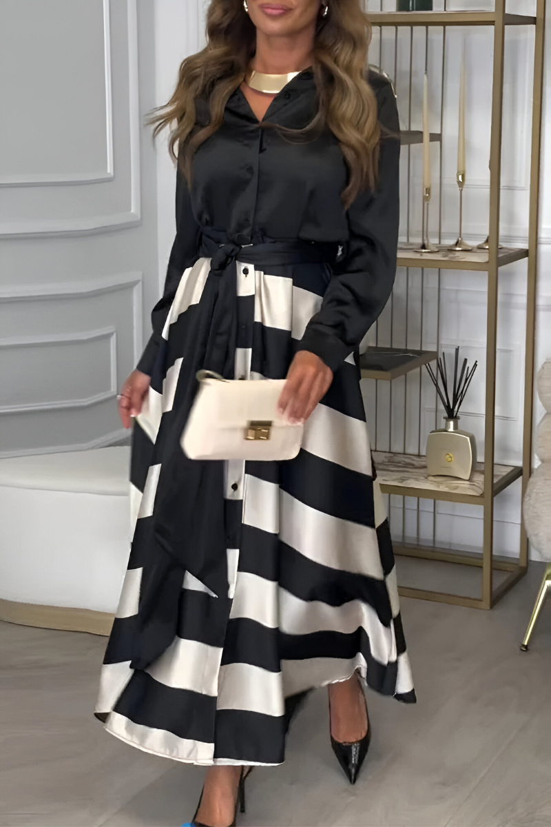 Mira™ | Ensemble Deux Pièces Flowy Élégant