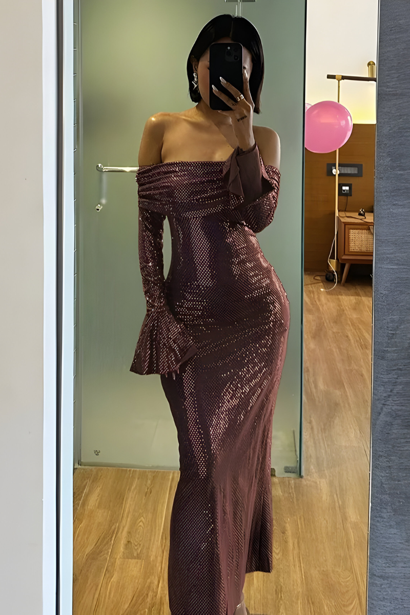 Nareen™ | Robe maxi étincelante raffinée
