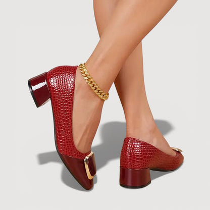Vika™ | Talons En Cuir Orthopédiques Élégants Et Confortables