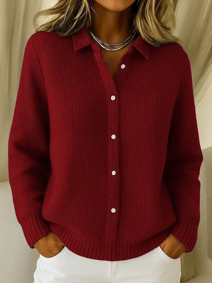 Nivra™ | Pull en maille confortable avec col