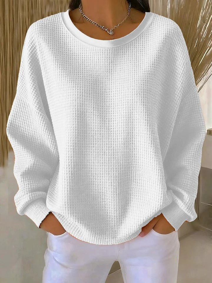 Sari™ | Pull Décontracté à Maille Texturée