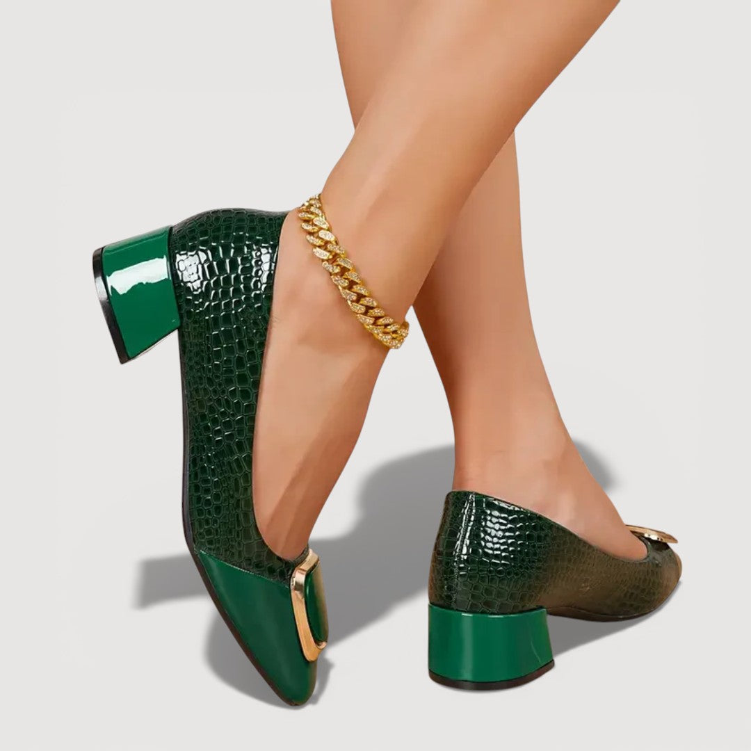 Vika™ | Talons En Cuir Orthopédiques Élégants Et Confortables