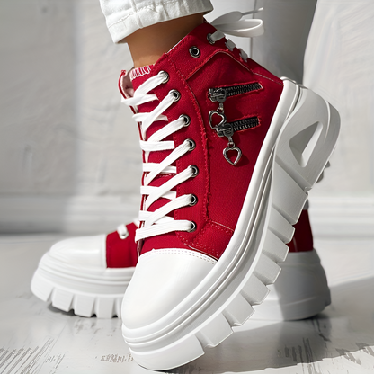 Elin™ | Baskets Orthopédiques Hautes en Jean