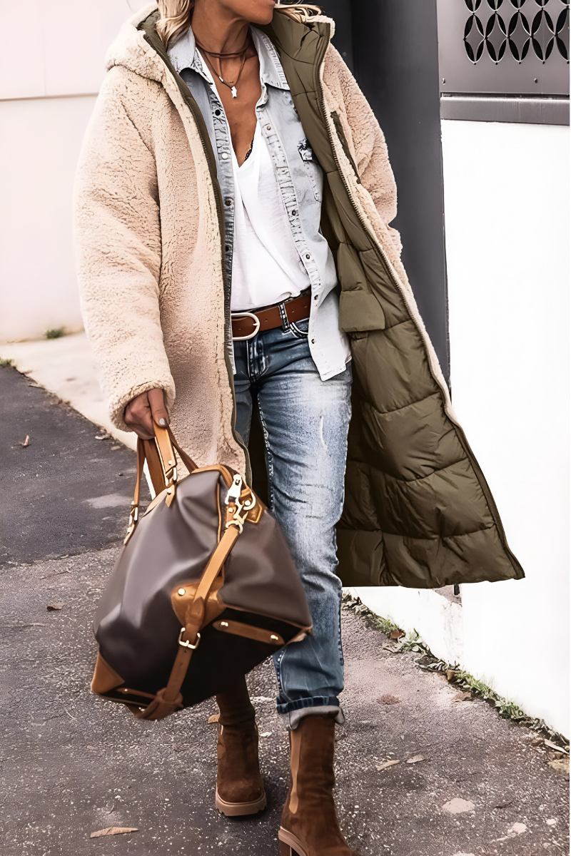 Joni™ | Élégante veste matelassée épaisse