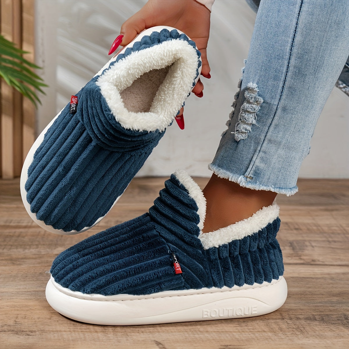 Mira™ | Chaussons Doux de Lounge