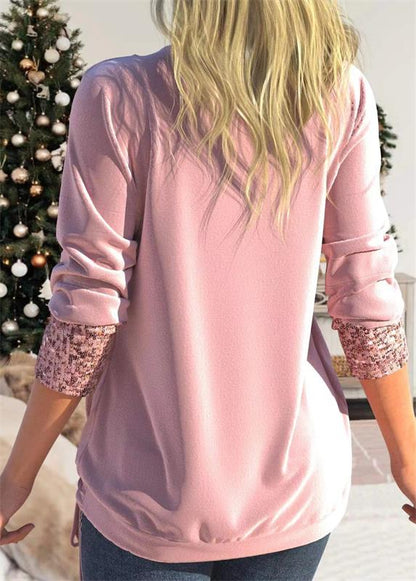 Arla™ | Blouse moderne avec couche de sequins