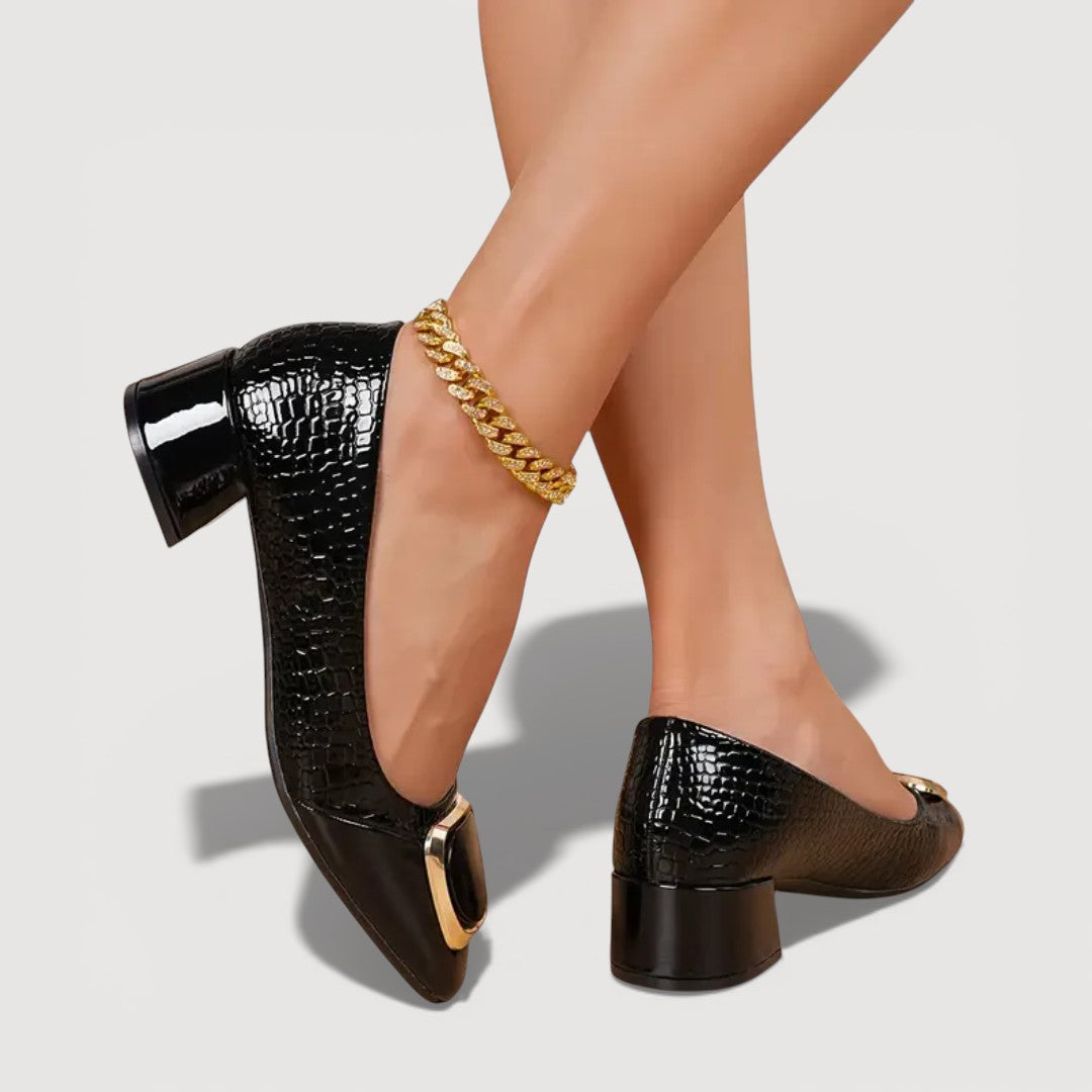 Vika™ | Talons En Cuir Orthopédiques Élégants Et Confortables