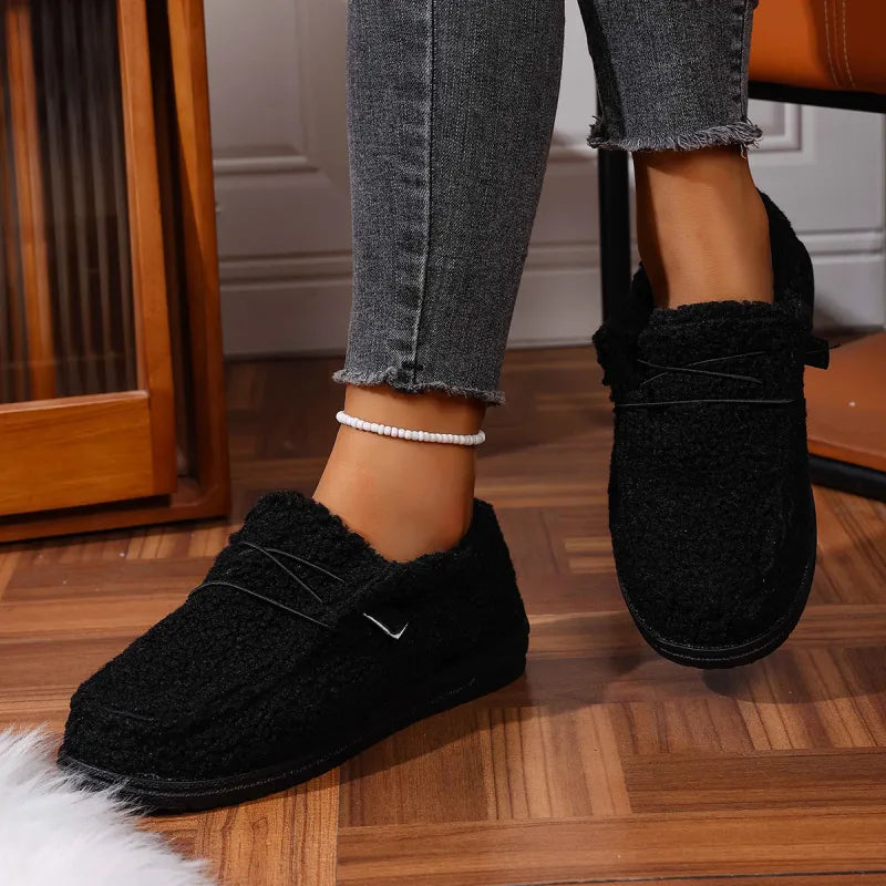 Luna | Chaussons Teddy Chauds