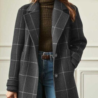 Miri™ | Manteau Long Style Motif
