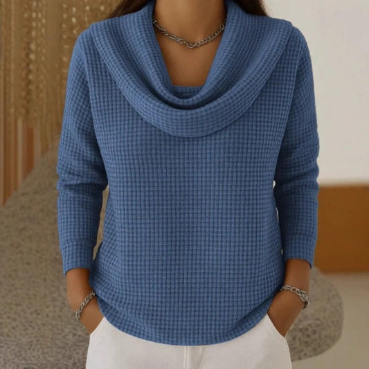 Neri™ | Pull Tricot Waffle Doux