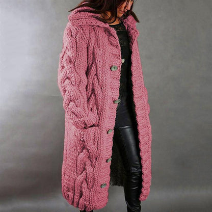 Lora™ | Manteau Tricoté Épais