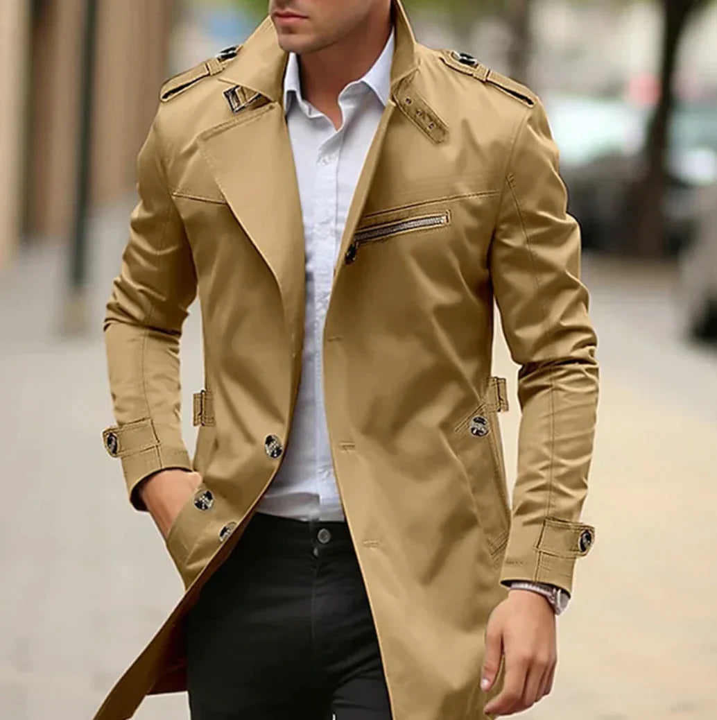 Daro™ | Veste Moderne en Daim Doux