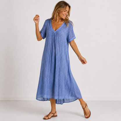 Violet™ | Robe Longue Fluide