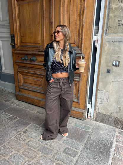 Mila | Veste en Cuir