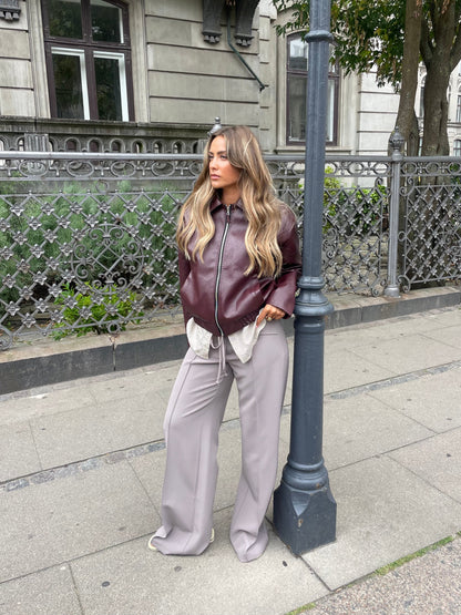 Mila | Veste en Cuir